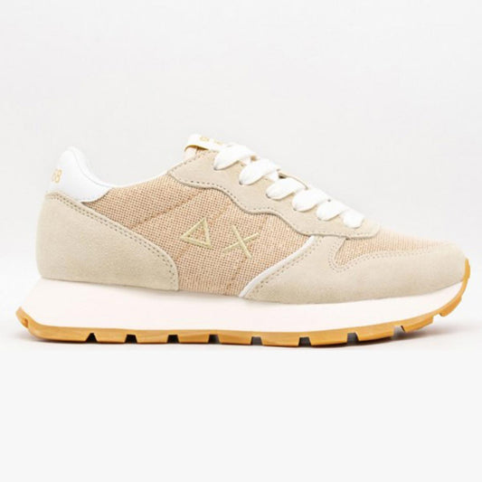 Sneakers in lurex oro