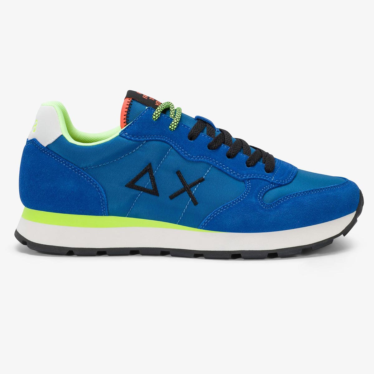 Sneaker blu royal fluo