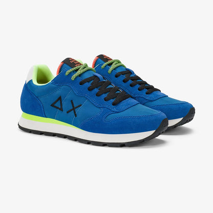Sneaker blu royal fluo