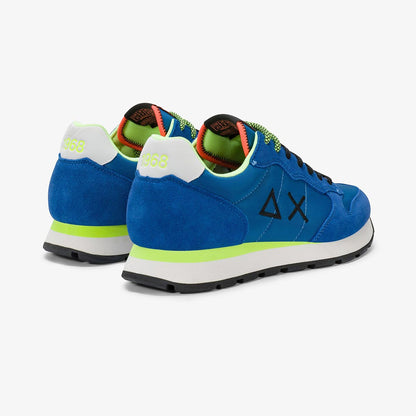 Sneaker blu royal fluo