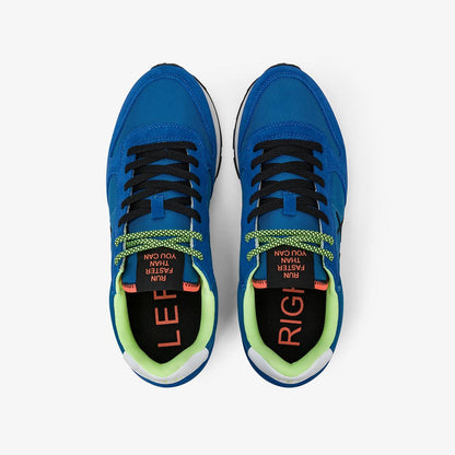 Sneaker blu royal fluo