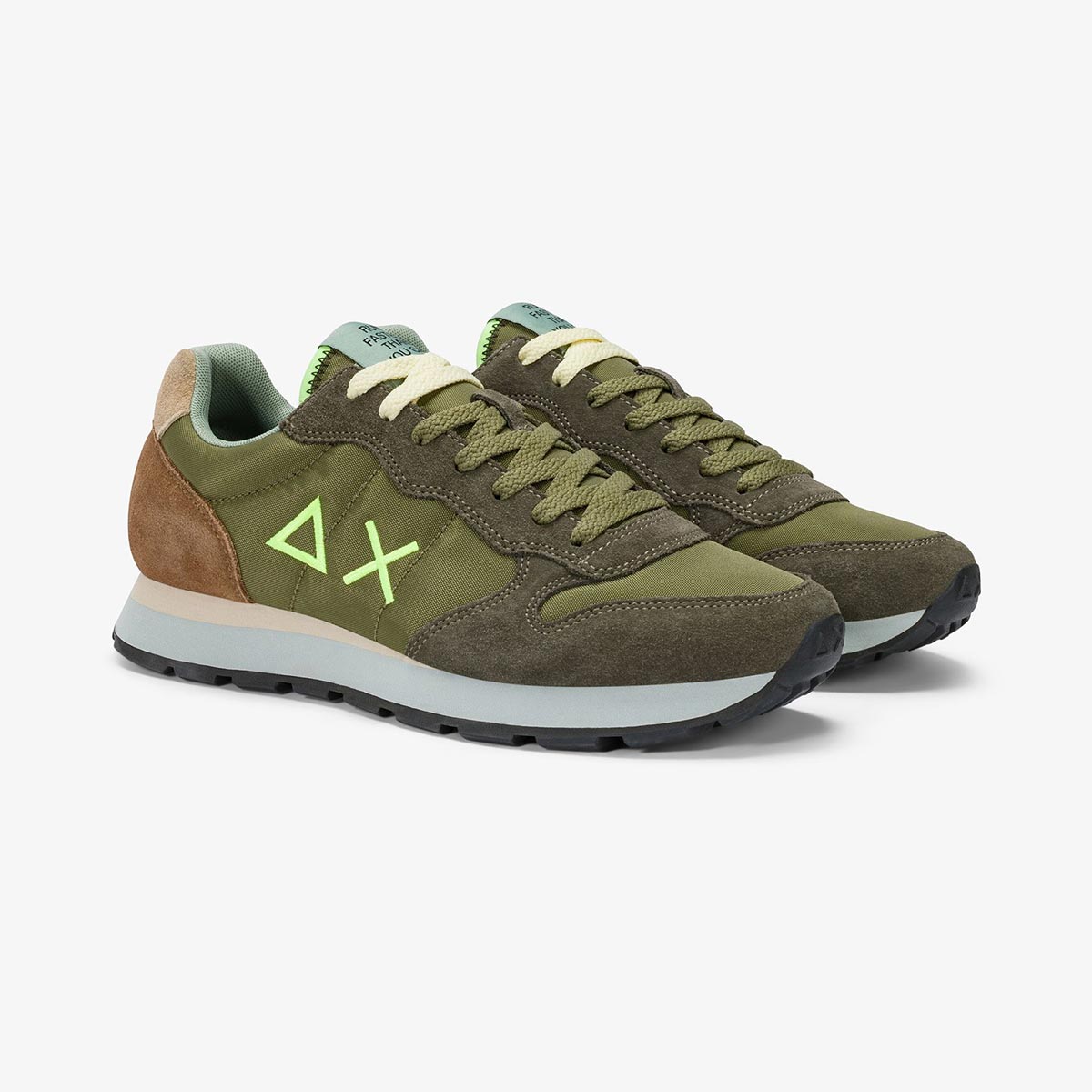 Sneaker verde fluo