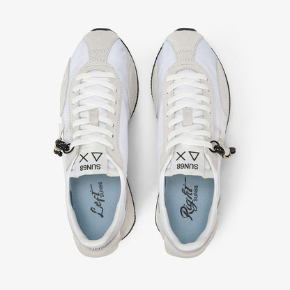 Sneaker fondo runner bianca