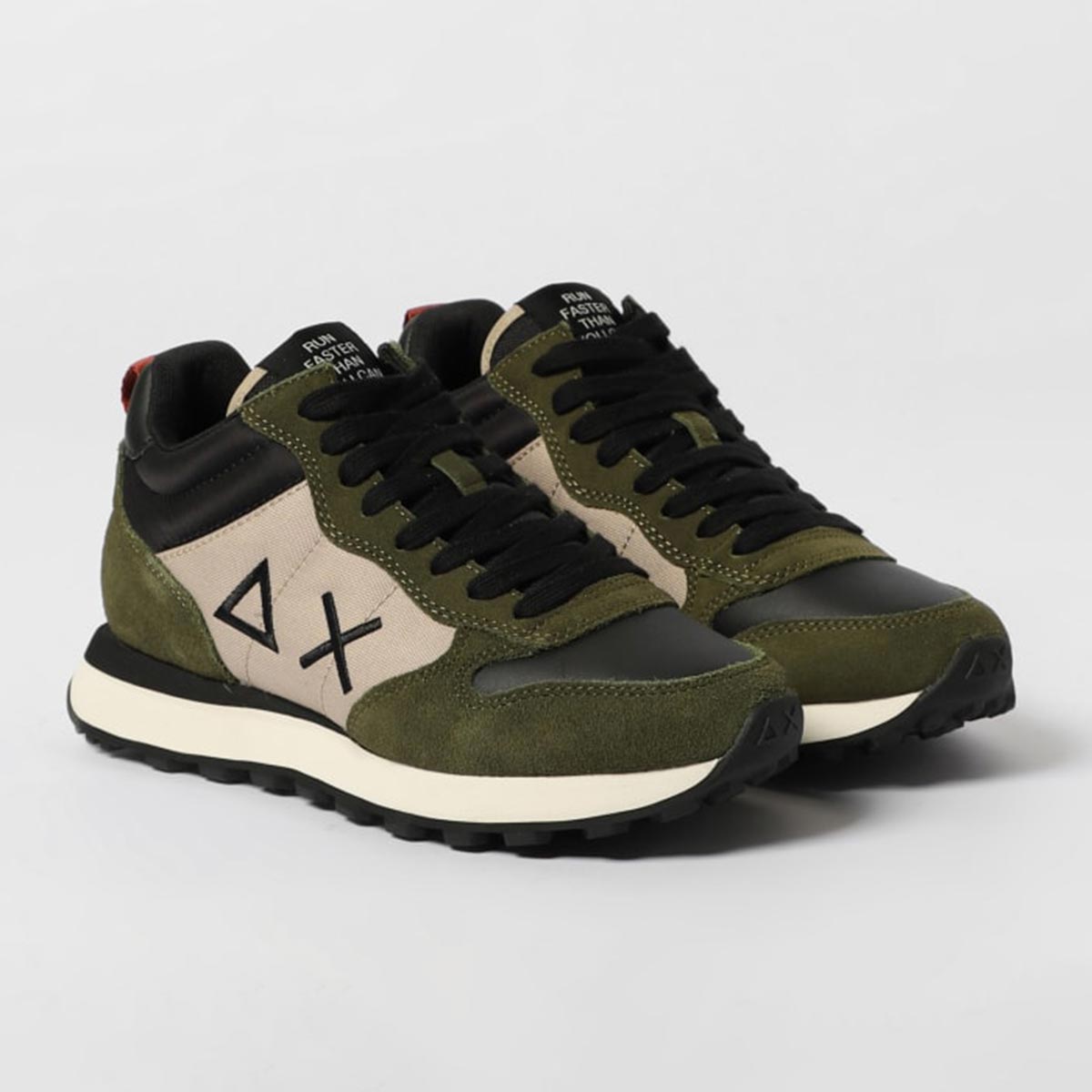 Sneakers alta verde