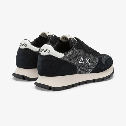 Sneakers lurex nera