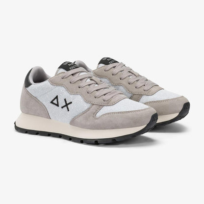 Sneakers lurex argento