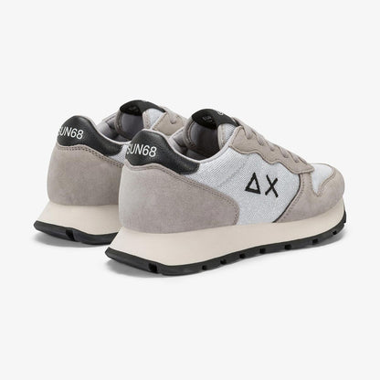 Sneakers lurex argento