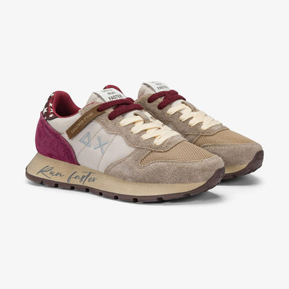 Sneakers vintage in suede