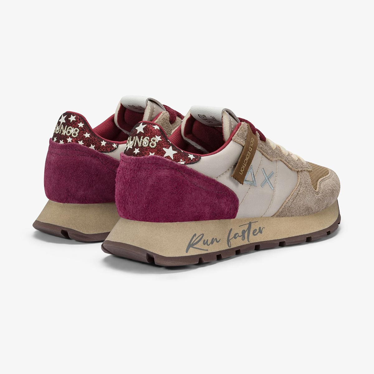 Sneakers vintage in suede