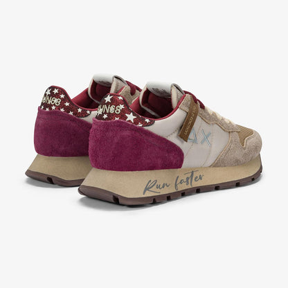 Sneakers vintage in suede