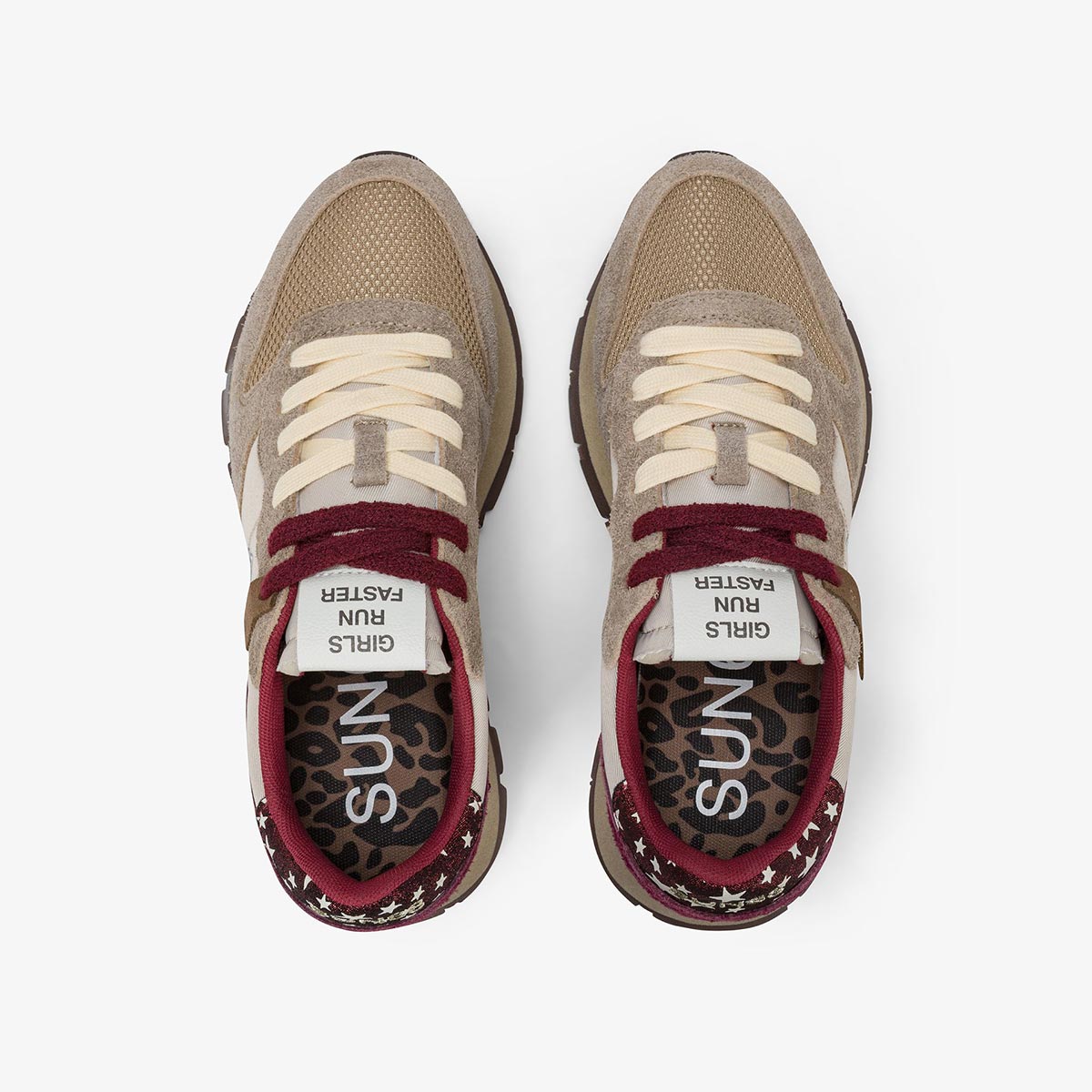 Sneakers vintage in suede