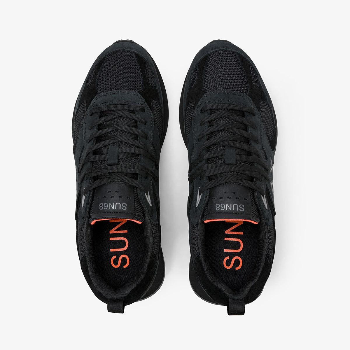 Sneakers in nabuk nera