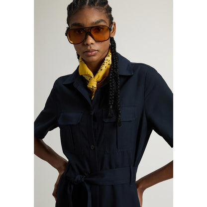 Vestito lungo taglio a camicia