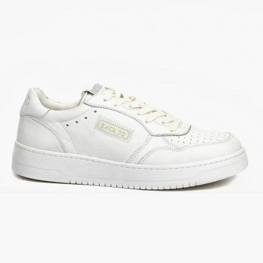 Sneaker in pelle bianca