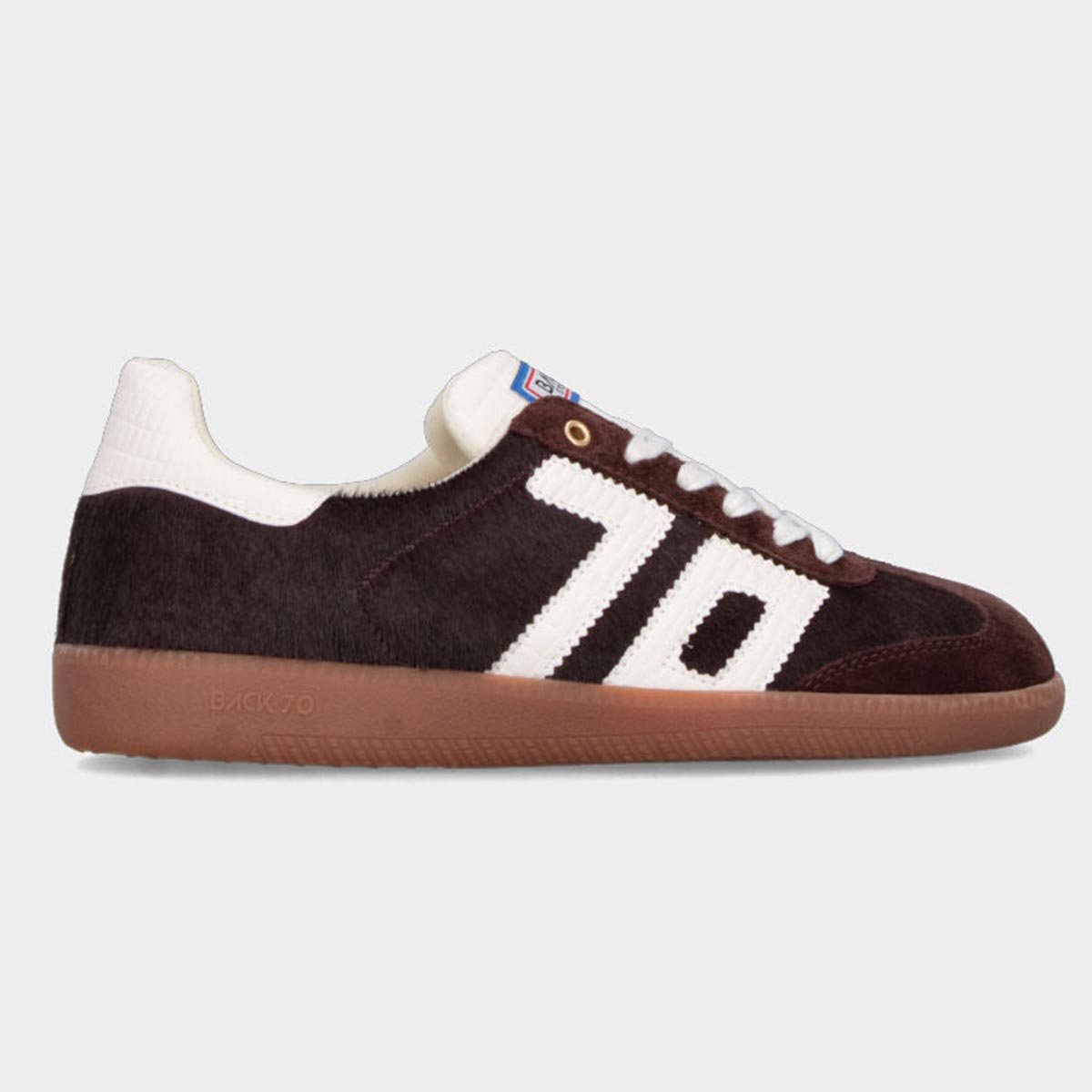 Sneaker in cavallino marrone