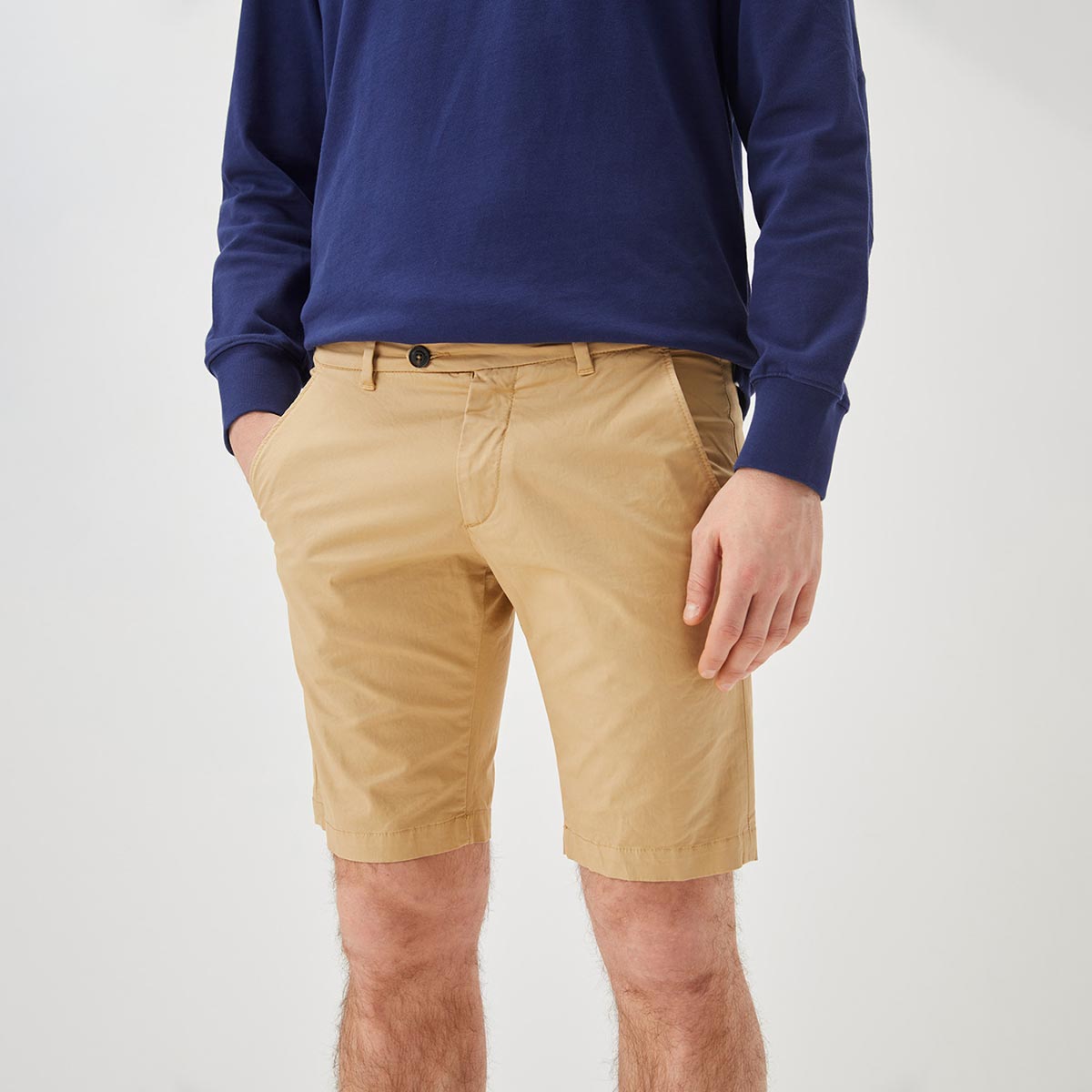 Bermuda chino beige