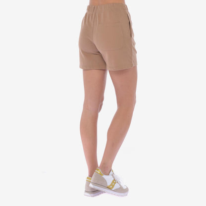 Short in felpa khaki