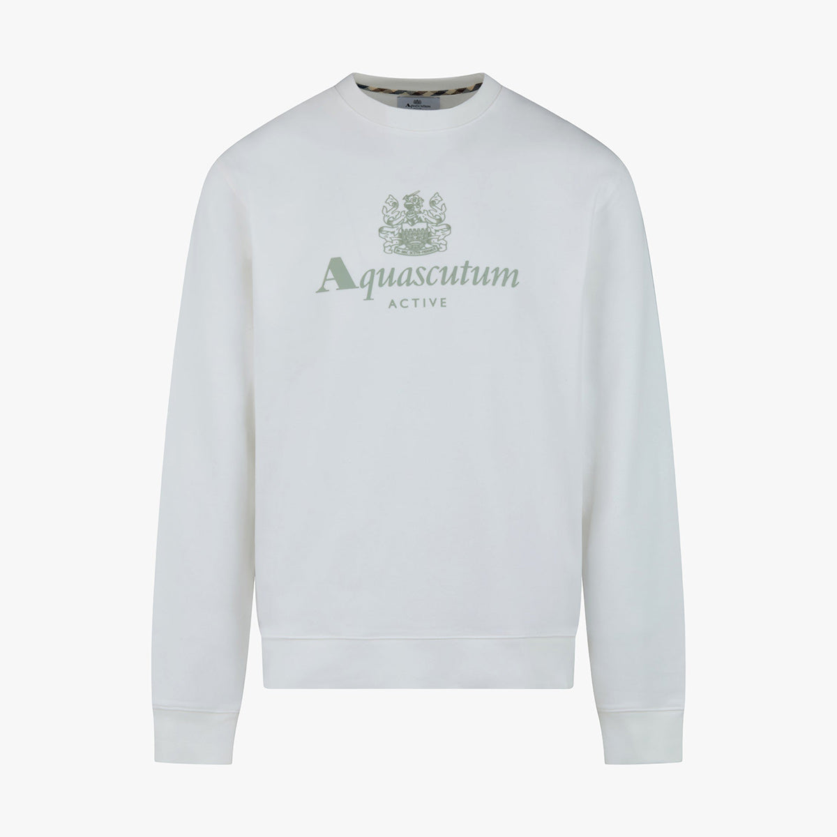 Felpa in cotone con logo