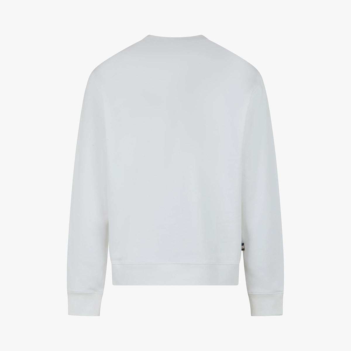 Felpa in cotone con logo