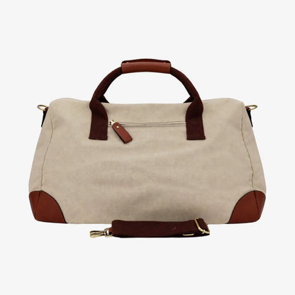 Borsone in tela beige