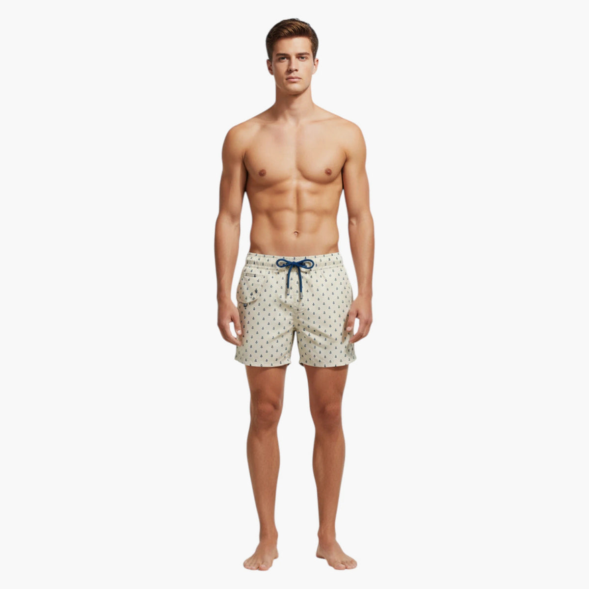 Boxer mare stampa ancore