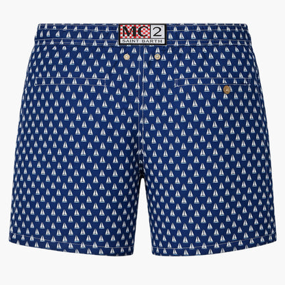 Boxer mare stampa barchette