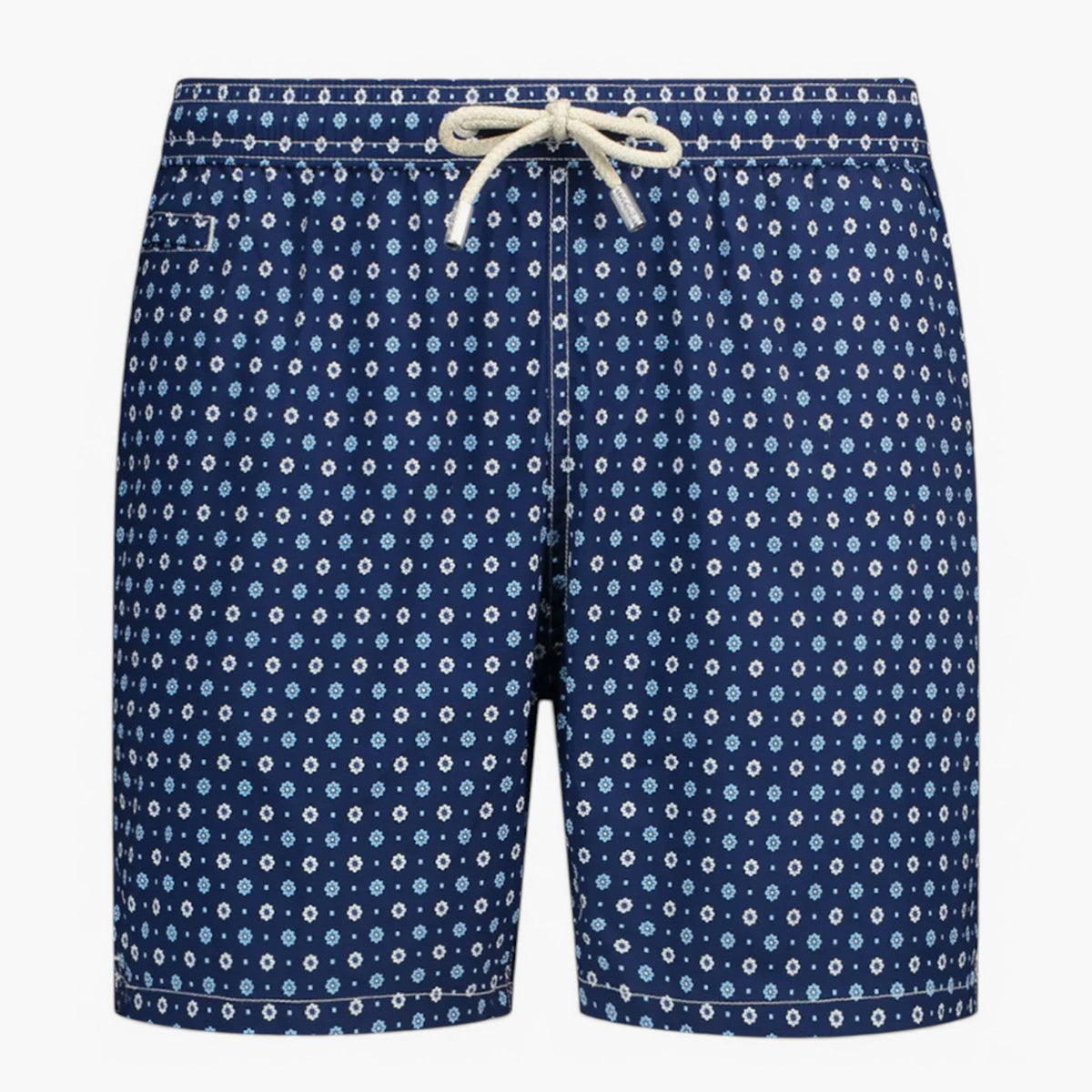 Boxer mare stampa fantasia cravatta