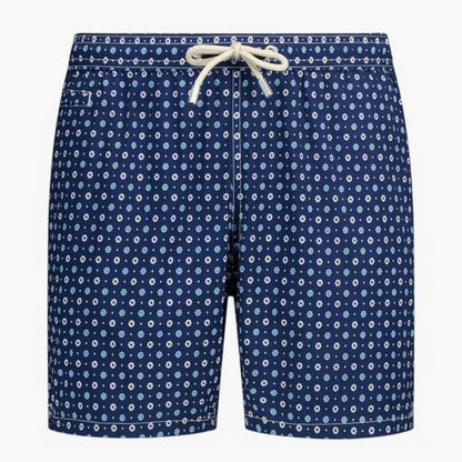 Boxer mare stampa fantasia cravatta