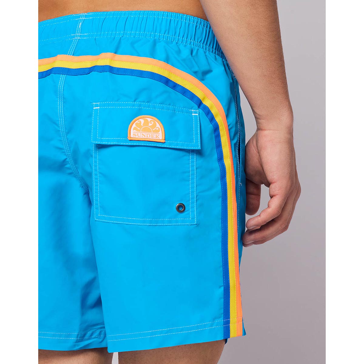 Boxer mare azzurro lungo con banda