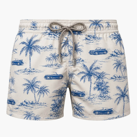 Boxer mare stampa palme