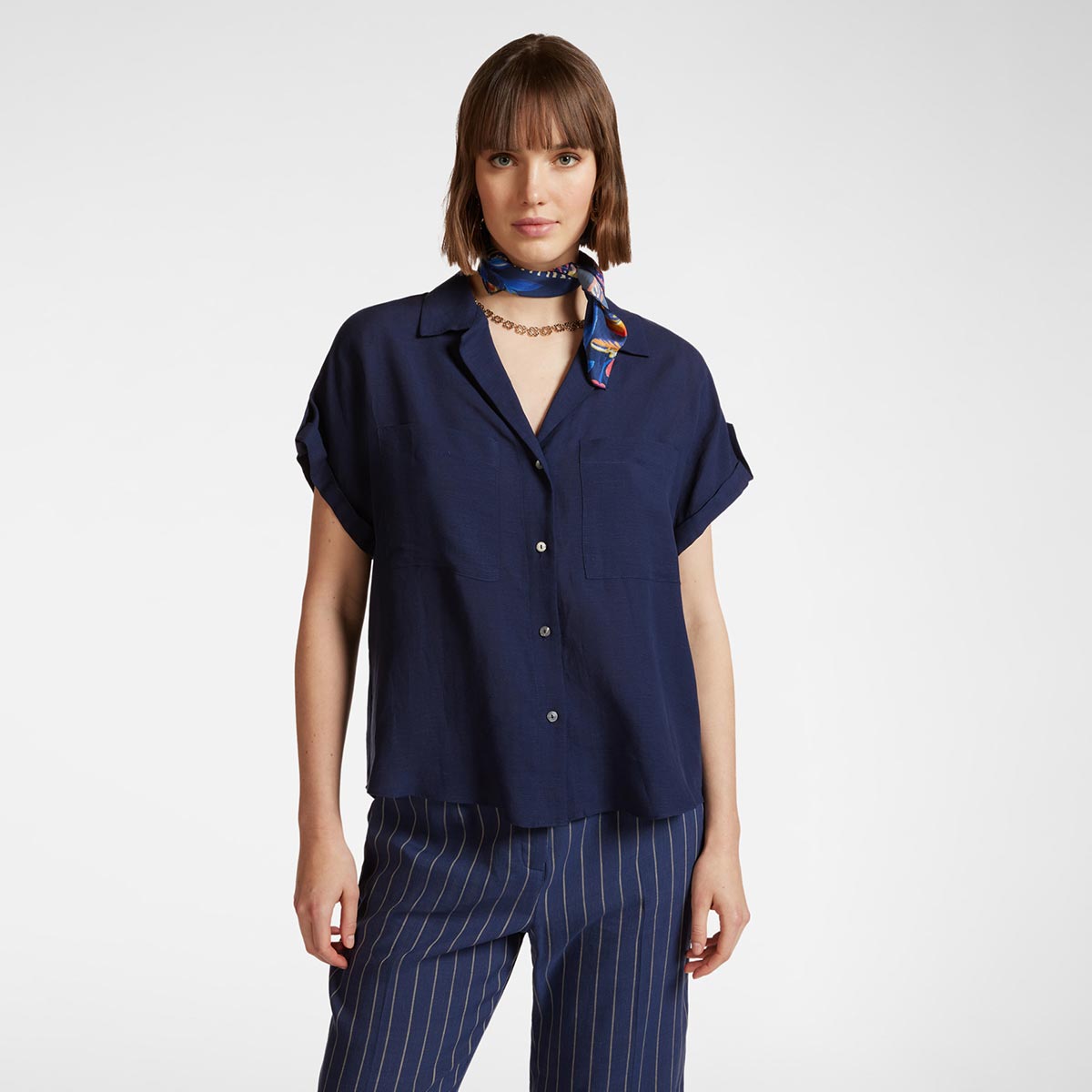 Camicia maniche corte