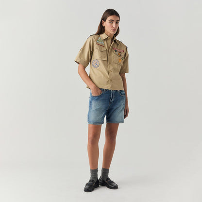 Camicia Boy scout con patch
