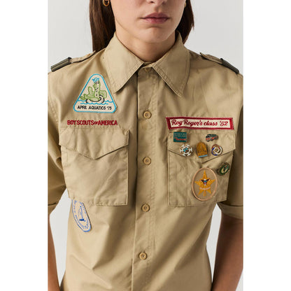 Camicia Boy scout con patch
