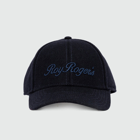 Cappello con visiera in lana