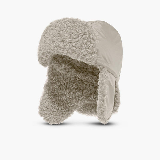 Cappello con paraorecchie teddy