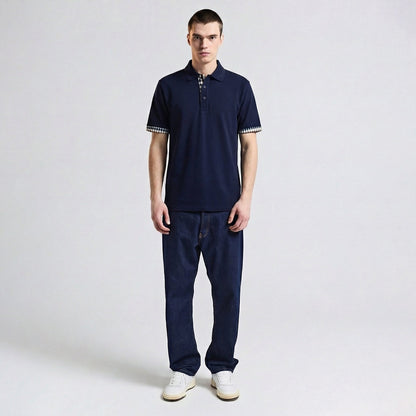 Polo con dettagli heritage