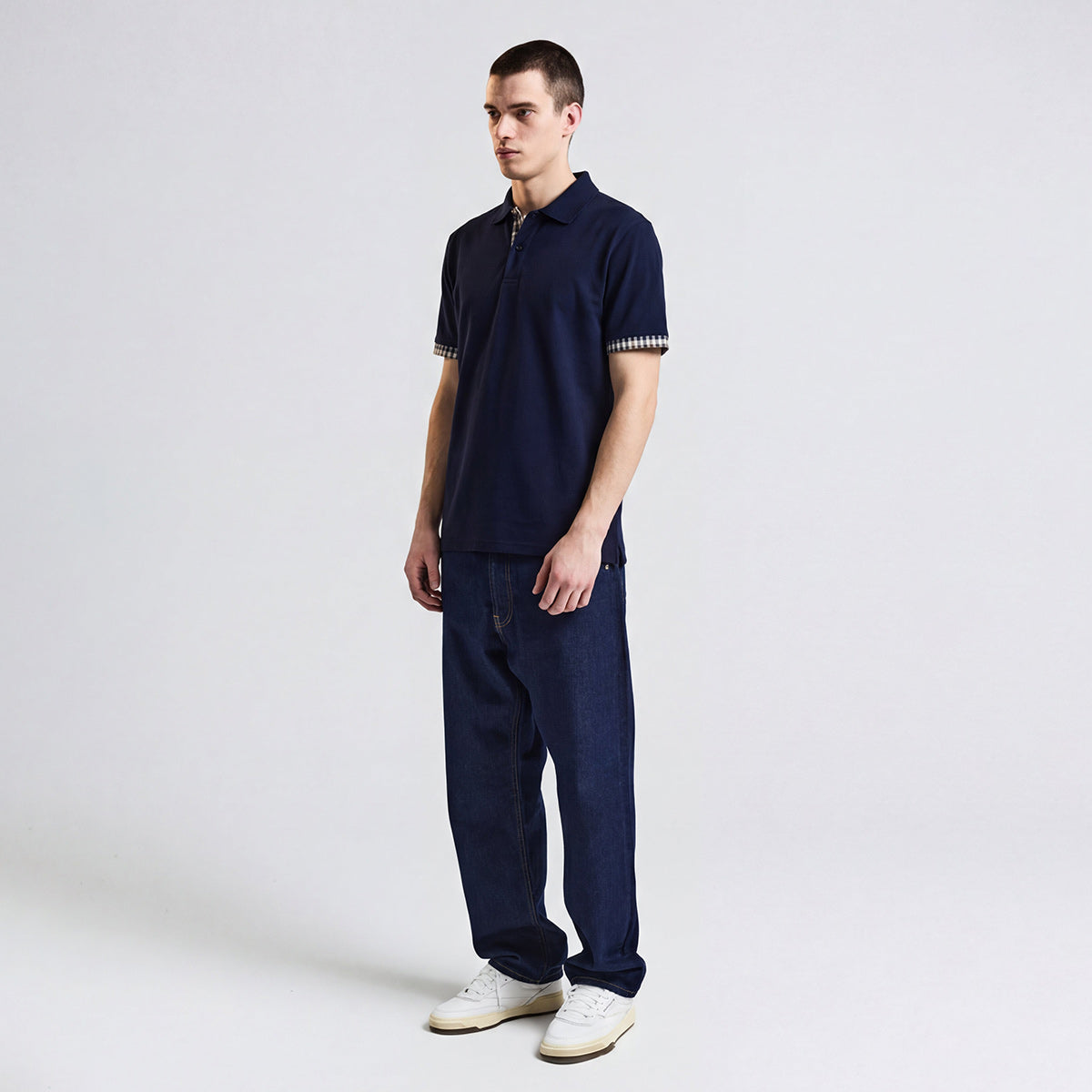 Polo con dettagli heritage