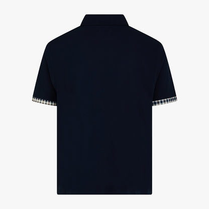Polo con dettagli heritage