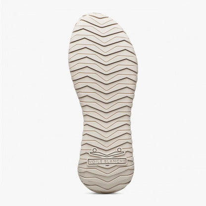 Sneaker in pelle e tessuto tecnico