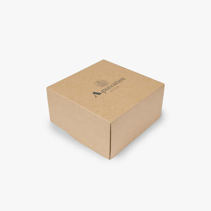 Cappello con visiera a quadri in lana