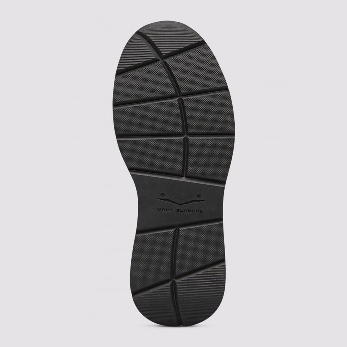 Sneaker in pelle e tessuto