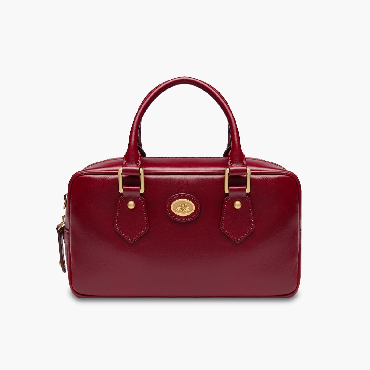 Bauletto in pelle con tracolla removibile