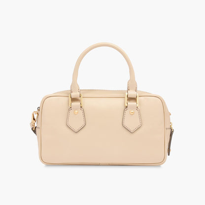 Bauletto in pelle con tracolla removibile