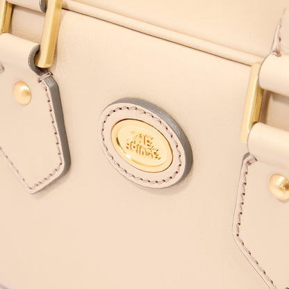 Bauletto in pelle con tracolla removibile