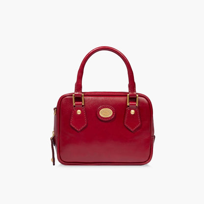 Bauletto in pelle con tracolla removibile piccolo