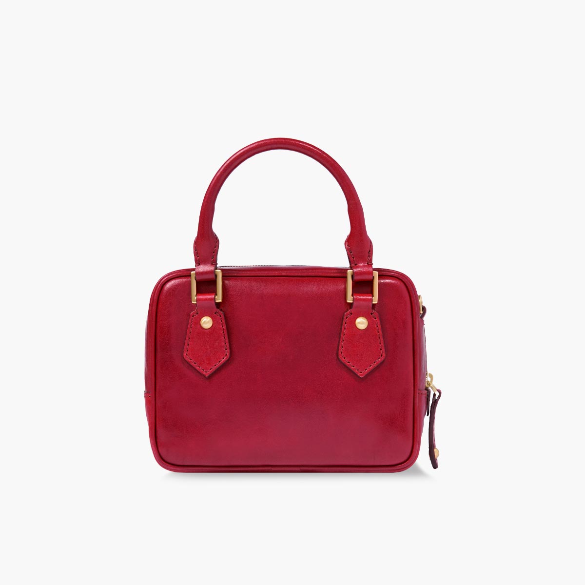 Bauletto in pelle con tracolla removibile piccolo