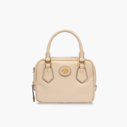 Bauletto in pelle con tracolla removibile piccolo