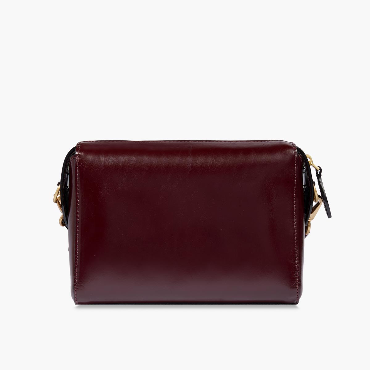 Borsa tracolla in pelle con tasca frontale