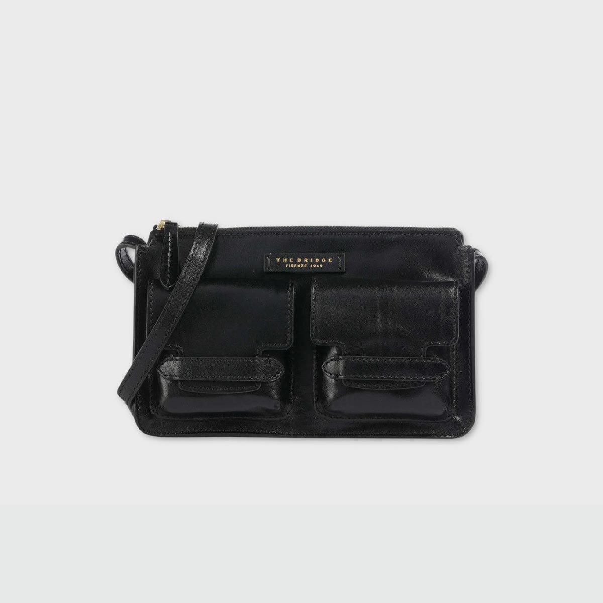 Borsa tracolla con tasche