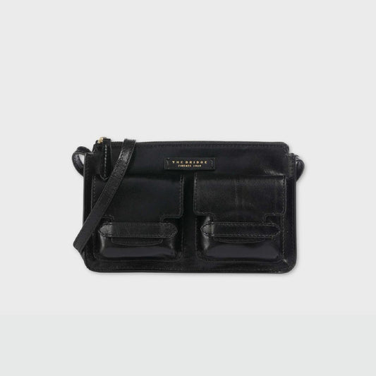 Borsa tracolla con tasche